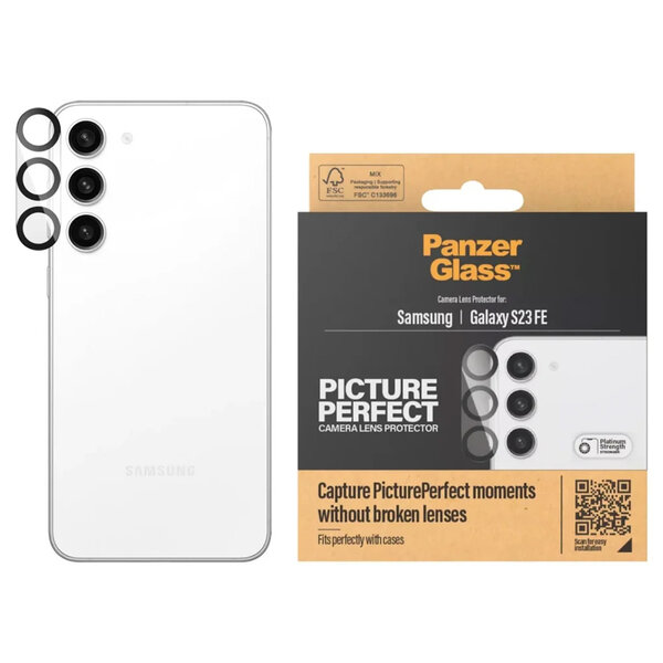 PanzerGlass - Camera Protector voor Samsung Galaxy S23 FE - Transparent