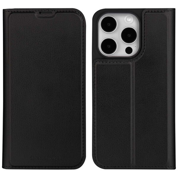 dbramante1928 - Oslo Bookcase voor Apple iPhone 15 Pro - Black