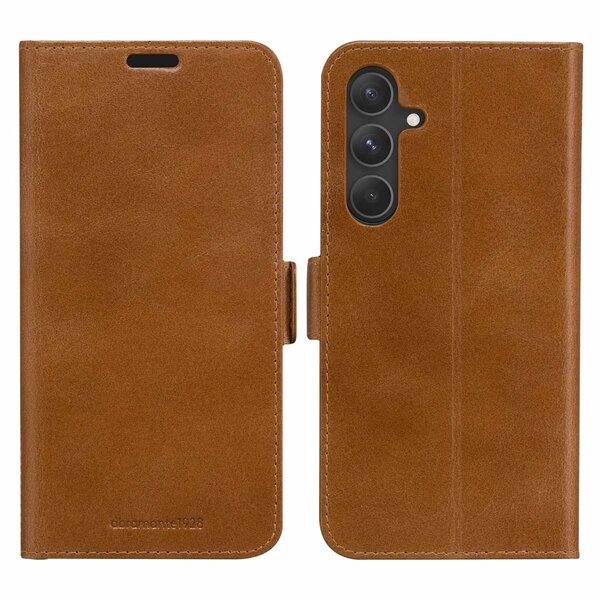 dbramante1928 - Copenhagen Bookcase voor Samsung Galaxy S24 Plus - Tan