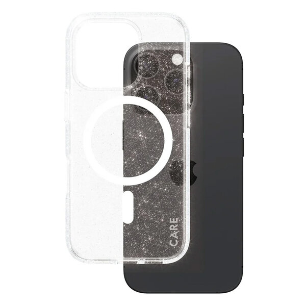 CARE by PanzerGlass - Star Lit Case MagSafe voor Apple iPhone 16 Pro - Star Lit