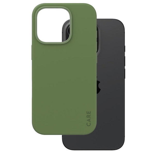 CARE by PanzerGlass - Fashion Backcover MagSafe voor Apple iPhone 16 Pro - Green