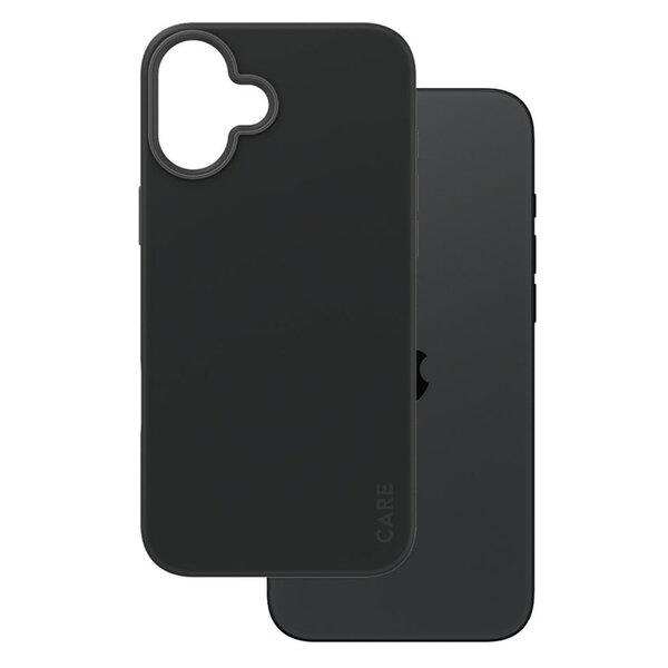 CARE by PanzerGlass - Fashion Backcover MagSafe voor Apple iPhone 16 Plus - Black