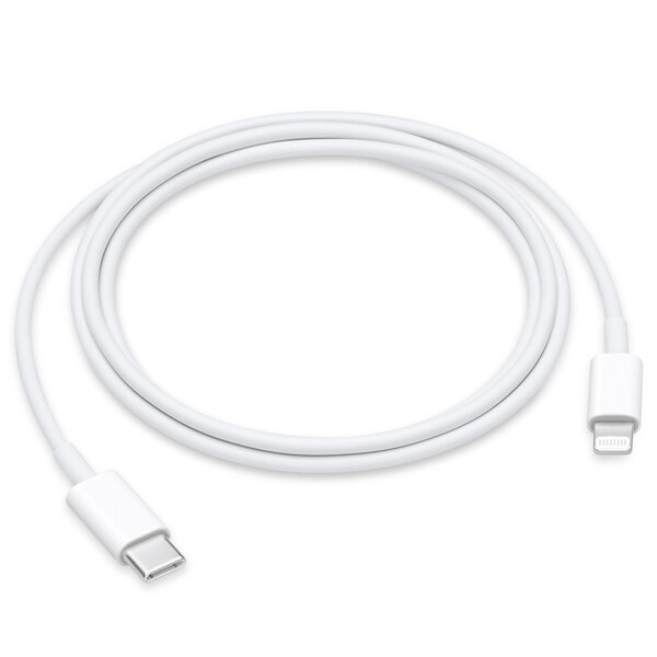 Apple - USB-C naar Lightning kabel in fabrieksverpakking - &#039;pre-owned&#039; - MFI - 1 m - White