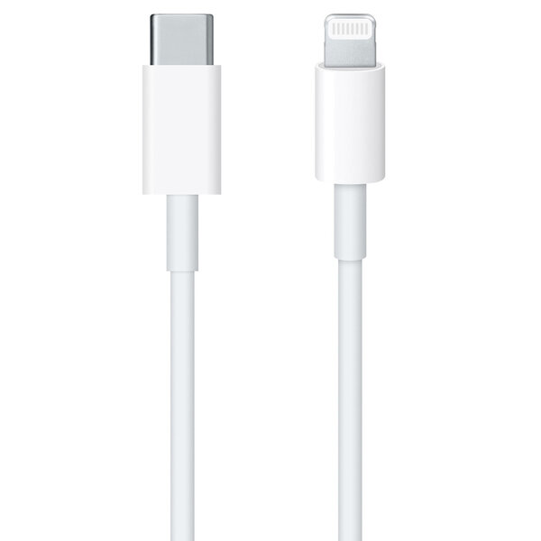 Apple - USB-C naar Lightning kabel - 1 m - White