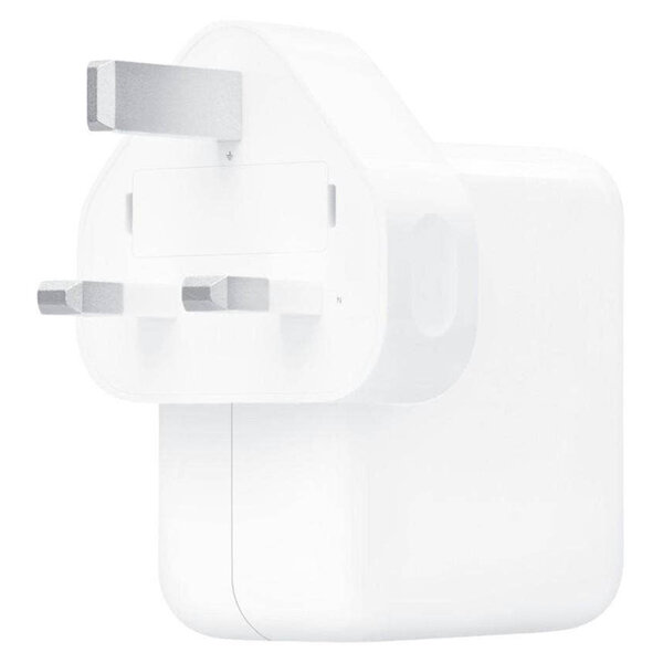 Apple - Originele USB-C Power Adapter UK - Oplader - Dubbele USB-C aansluiting - 35 watt - Stekker voor Verenigd Koninkrijk - White