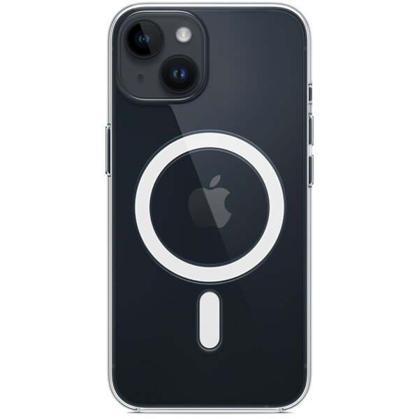Apple - Clearcase MagSafe voor Apple iPhone 14 - Transparent