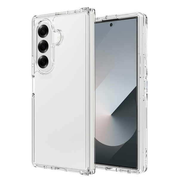 Accezz - Xtreme Impact Backcover voor Samsung Galaxy Z Fold 7 - Transparent