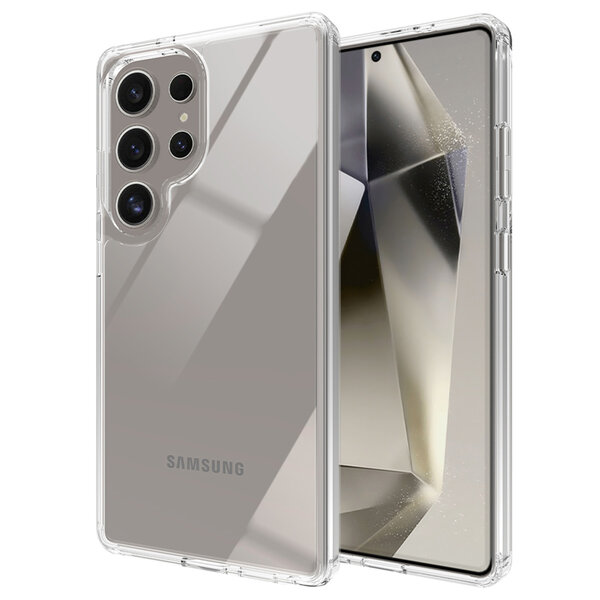 Accezz - Xtreme Impact Backcover voor Samsung Galaxy S25 Ultra - Transparent