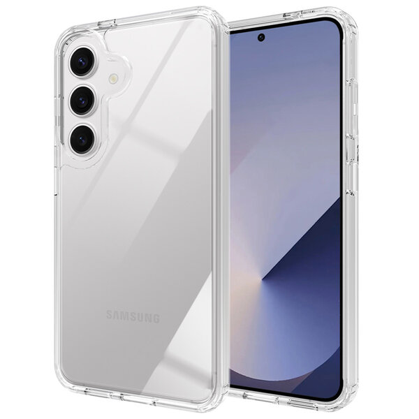 Accezz - Xtreme Impact Backcover voor Samsung Galaxy S25 - Transparent