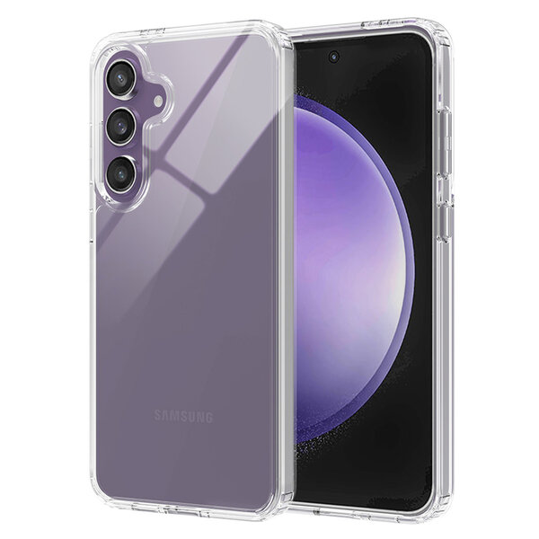 Accezz - Xtreme Impact Backcover voor Samsung Galaxy S24 FE - Transparent