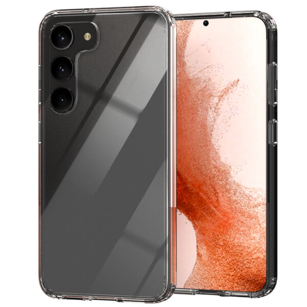 Accezz - Xtreme Impact Backcover voor Samsung Galaxy S23 - Transparent