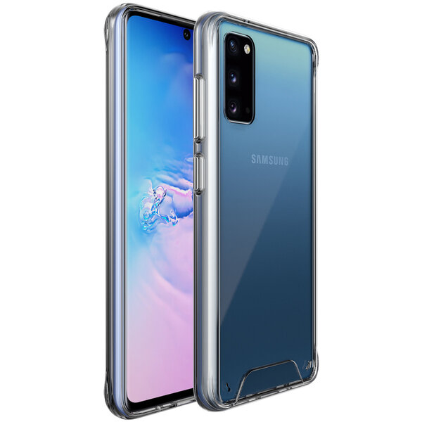 Accezz - Xtreme Impact Backcover voor Samsung Galaxy S20 - Transparent