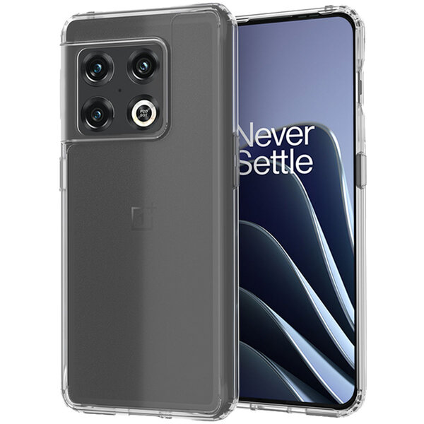 Accezz - Xtreme Impact Backcover voor OnePlus 10 Pro - Transparent