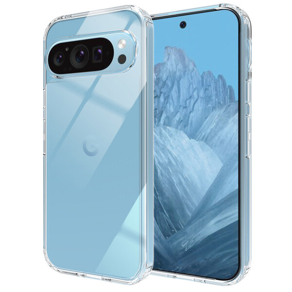 Accezz - Xtreme Impact Backcover voor Google Pixel 9 / 9 Pro - Transparent