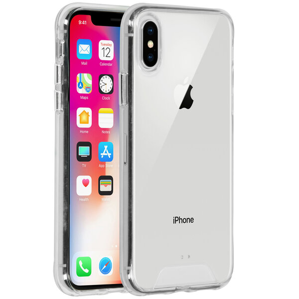 Accezz - Xtreme Impact Backcover voor Apple iPhone X / Xs - Transparent