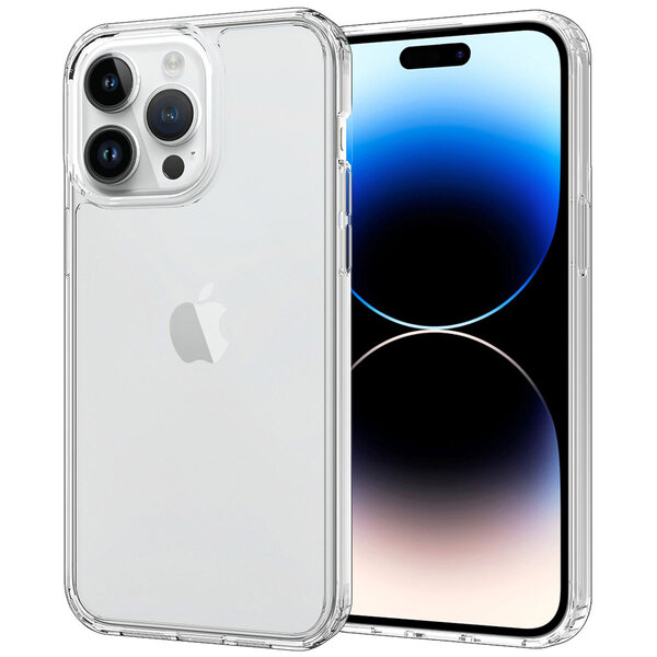 Accezz - Xtreme Impact Backcover voor Apple iPhone 15 Pro Max - Transparent