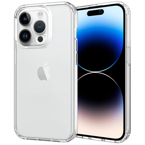 Accezz - Xtreme Impact Backcover voor Apple iPhone 15 Pro - Transparent