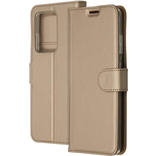 Accezz - Wallet Softcase Bookcase voor Samsung Galaxy S20 Ultra - Gold