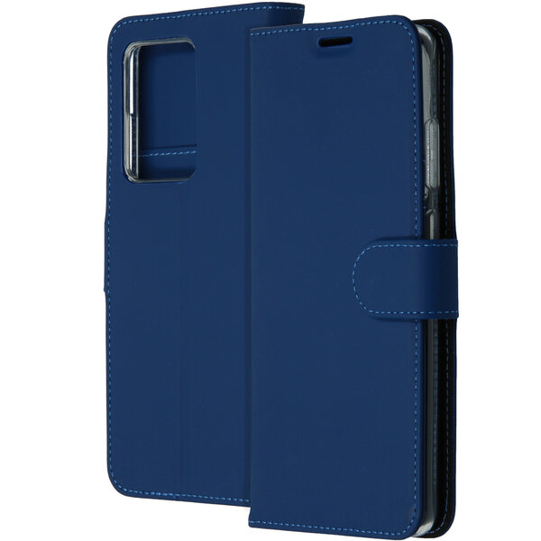Accezz - Wallet Softcase Bookcase pour Samsung Galaxy S20 Ultra - Blue