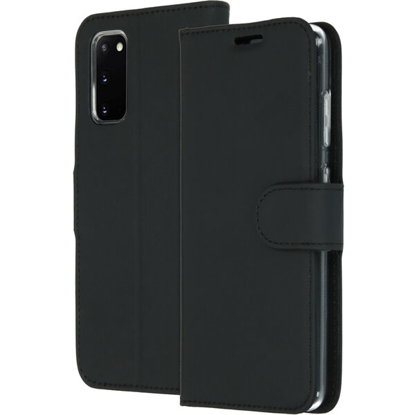 Accezz - Wallet Softcase Bookcase voor Samsung Galaxy S20 - Black