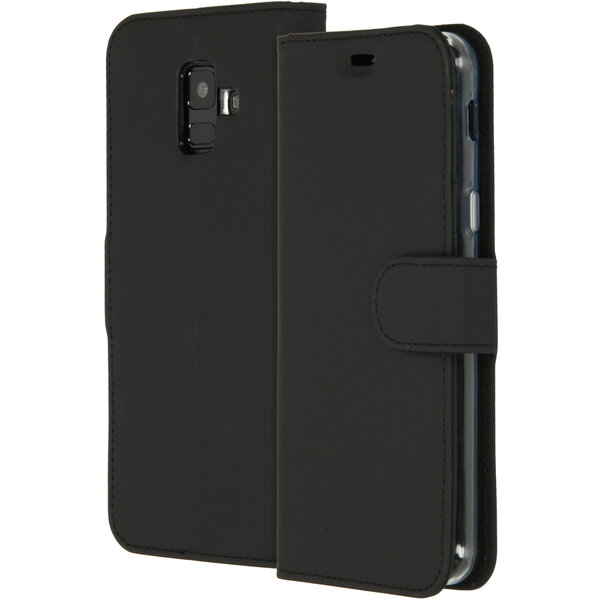 Accezz - Wallet Softcase Bookcase voor Samsung Galaxy A6 (2018) - Black