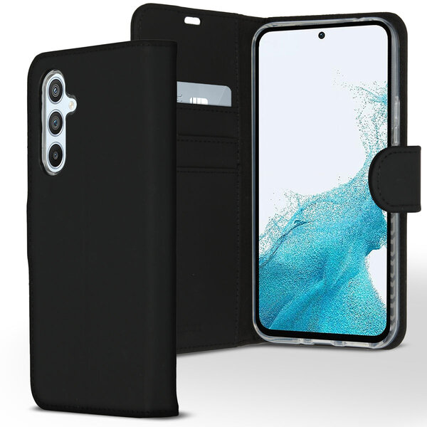 Accezz - Wallet Softcase Bookcase voor Samsung Galaxy A54 (5G) - Black