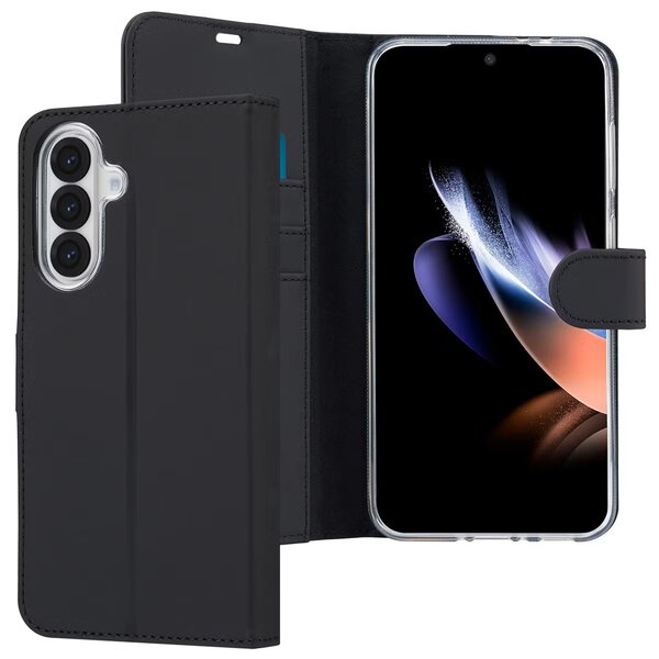 Accezz - Wallet Softcase Bookcase voor Samsung Galaxy A36 / A56 - Black