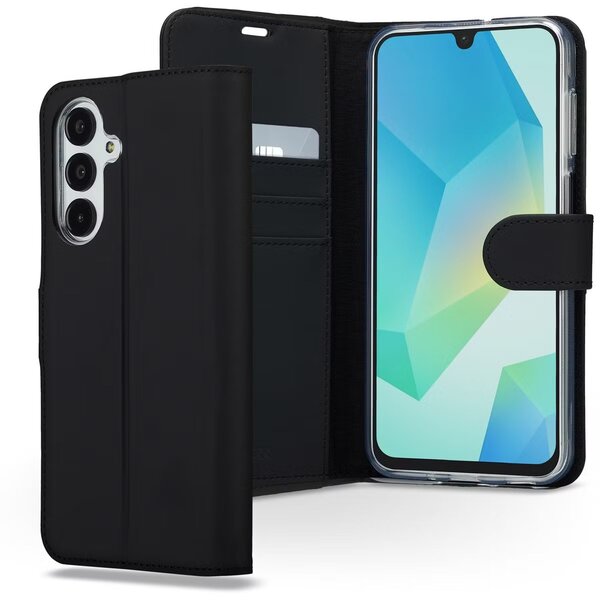 Accezz - Wallet Softcase Bookcase voor Samsung Galaxy A17 - Black