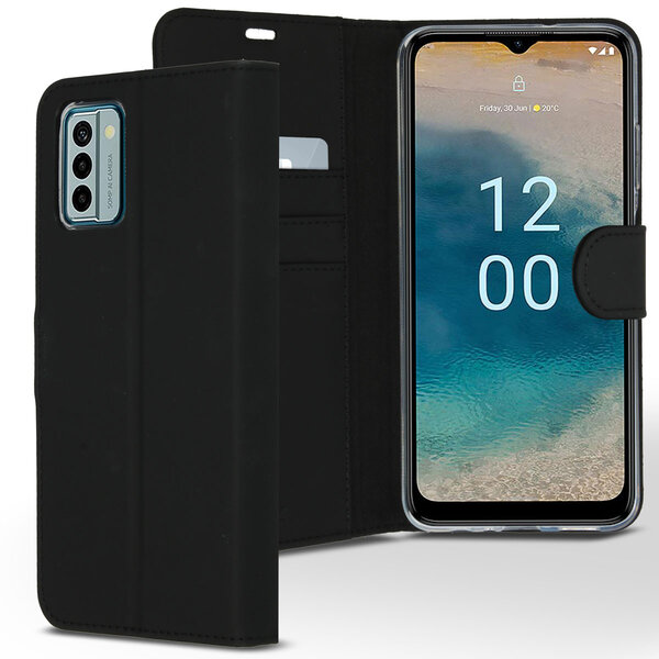 Accezz - Wallet Softcase Bookcase voor Nokia G22 - Black