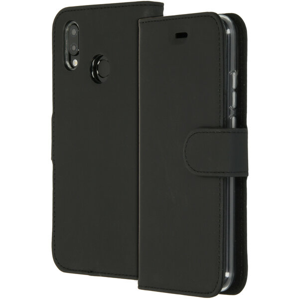 Accezz - Wallet Softcase Bookcase voor Huawei P20 Lite - Black