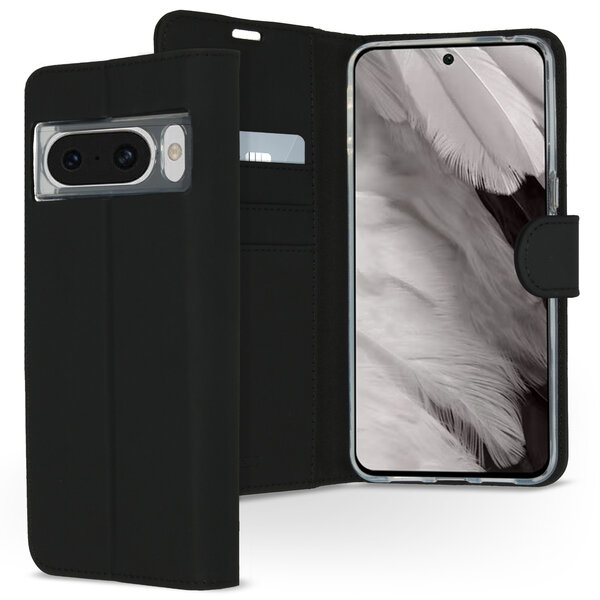 Accezz - Wallet Softcase Bookcase voor Google Pixel 8 Pro - Black