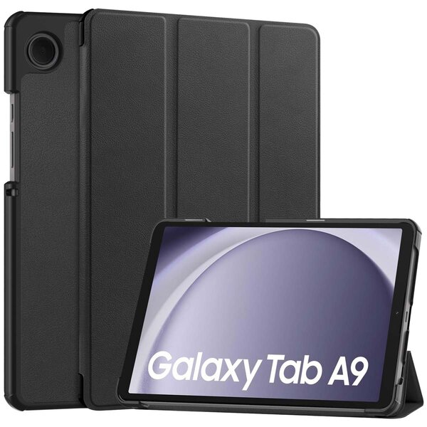 Accezz - Trifold Bookcase voor Samsung Galaxy Tab A9 8.7 inch - Black