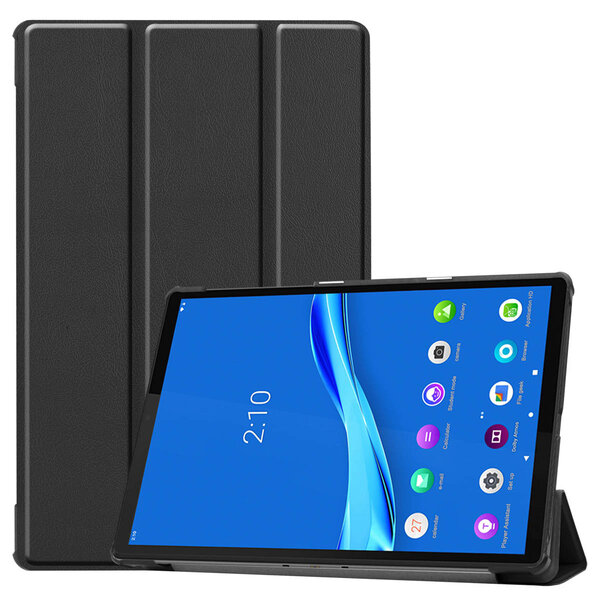 Accezz - Trifold Bookcase voor Lenovo Tab M10 Plus / M10 FHD Plus - Black