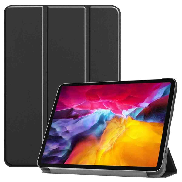 Accezz - Trifold Bookcase voor Apple iPad Pro 11 (2022 / 2021 / 2020 / 2018) - Black