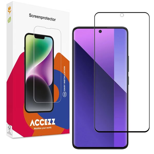Accezz - Tempered Glass Screenprotector voor Xiaomi Redmi Note 14 Pro 4G / 5G / Note 14 Pro Plus 5G - Transparent