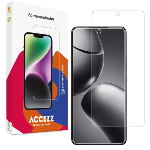 Accezz - Tempered Glass Screenprotector voor Xiaomi 14T / 14T Pro - Transparent