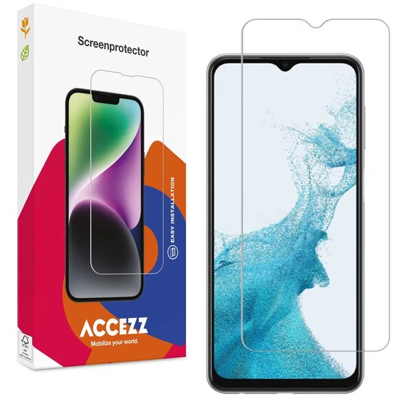 Accezz - Tempered Glass Screenprotector voor Samsung Galaxy A23 (5G) - Transparent