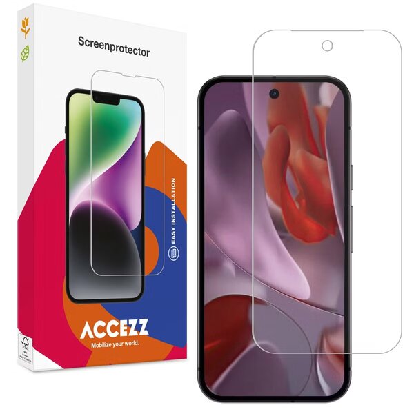 Accezz - Tempered Glass Screenprotector voor Google Pixel 9A - Transparent