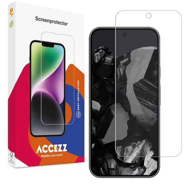 Accezz - Tempered Glass Screenprotector voor Google Pixel 9 Pro XL / 10 Pro XL - Transparent