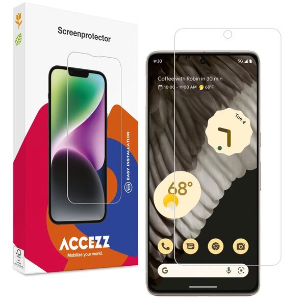 Accezz - Tempered Glass Screenprotector voor Google Pixel 8 Pro - Transparent