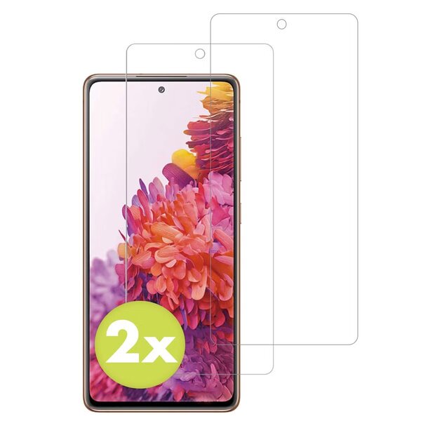 Accezz - Tempered Glass Screenprotector 2-pack voor Samsung Galaxy S20 FE - Transparent