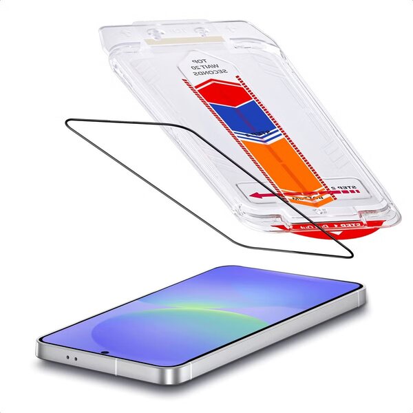 Accezz - Tempered Glass Screenprotector + Applicator voor Samsung Galaxy A36 - Transparent