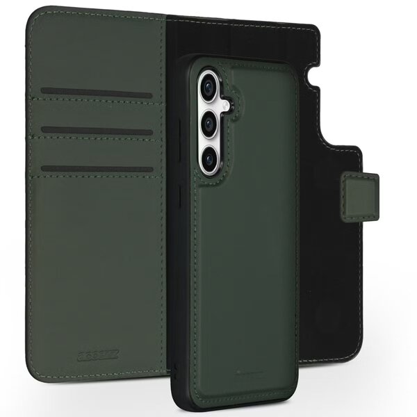 Accezz - Premium Leather 2 in 1 Wallet Bookcase voor Samsung Galaxy S23 FE - Green