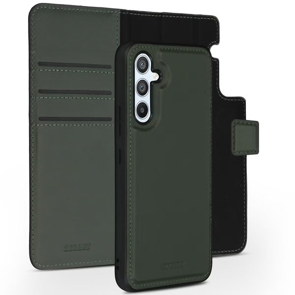 Accezz - Premium Leather 2 in 1 Wallet Bookcase voor Samsung Galaxy A54 (5G) - Green