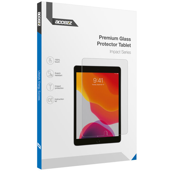 Accezz - Premium glass Screenprotector voor Apple iPad Pro 11 (2018 - 2022) / Air 5 (2022) / Air 4 (2020) - Transparent