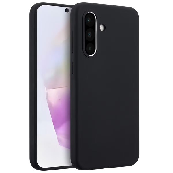 Accezz - Liquid Silicone MagSafe Backcover voor Samsung Galaxy A36 / A56 - Black