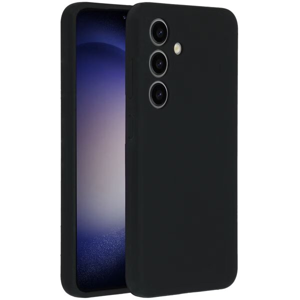 Accezz - Liquid Silicone Backcover voor Samsung Galaxy S24 - Black