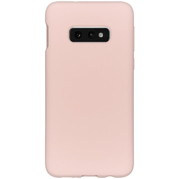 Accezz - Liquid Silicone Backcover pour Samsung Galaxy S10e - Pink