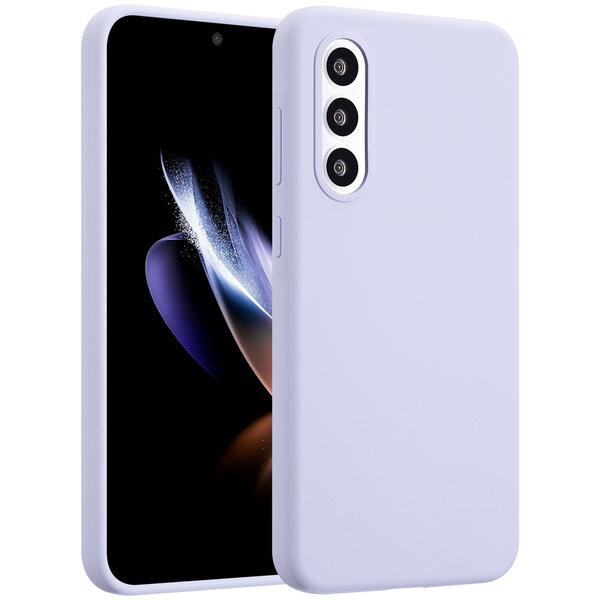Accezz - Liquid Silicone Backcover for Samsung Galaxy A36 / A56 - Purple