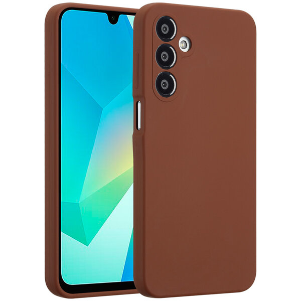 Accezz - Liquid Silicone Backcover voor Samsung Galaxy A16 - New Tea Brown